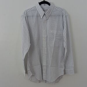 Courréges Homme Paris Vintage Striped Button Up Shirt #3459